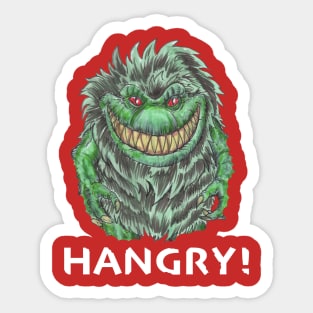 Hangry Sticker